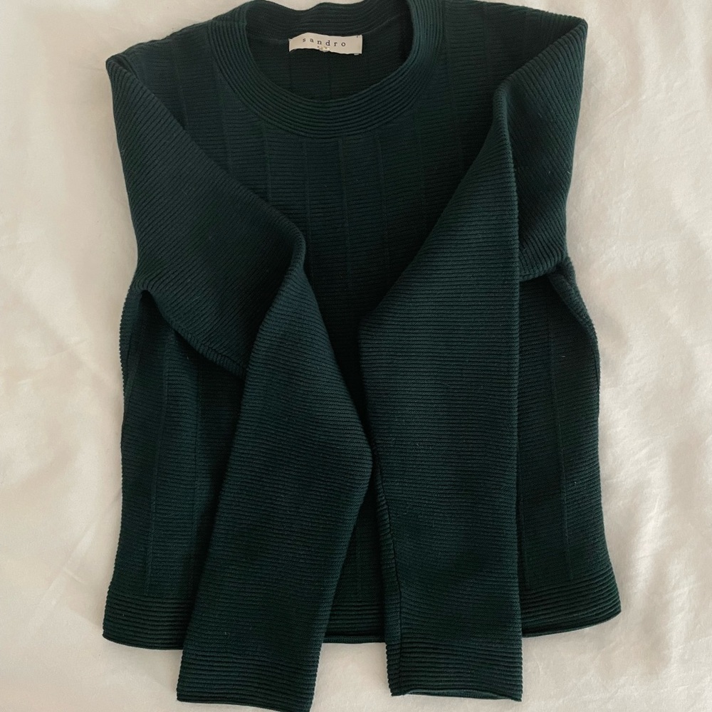 Knit long sleeve and skirt set